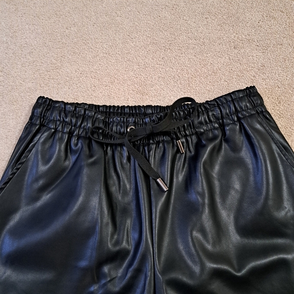Laundry By Shelli Segal Black Faux Leather Pants - Picture 4 of 11